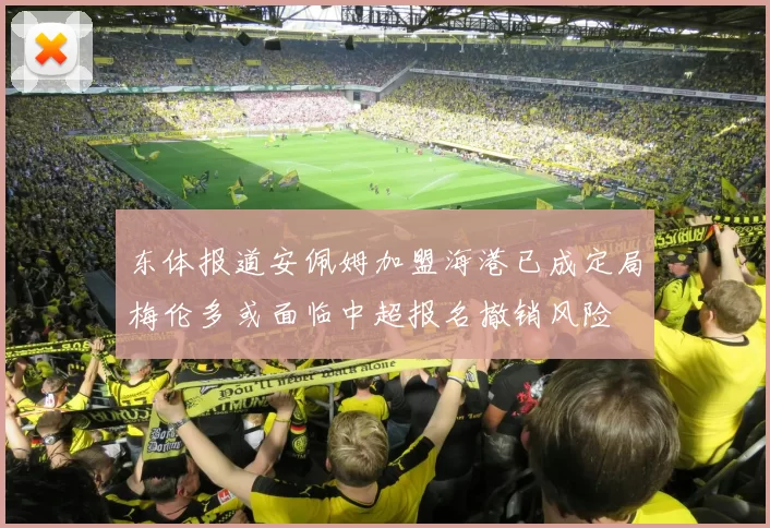 东体报道安佩姆加盟海港已成定局梅伦多或面临中超报名撤销风险